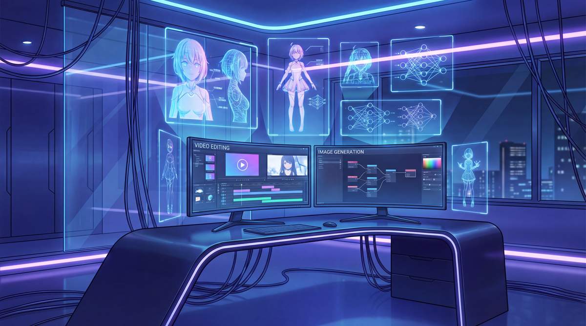 国产AI修图与智能剪辑